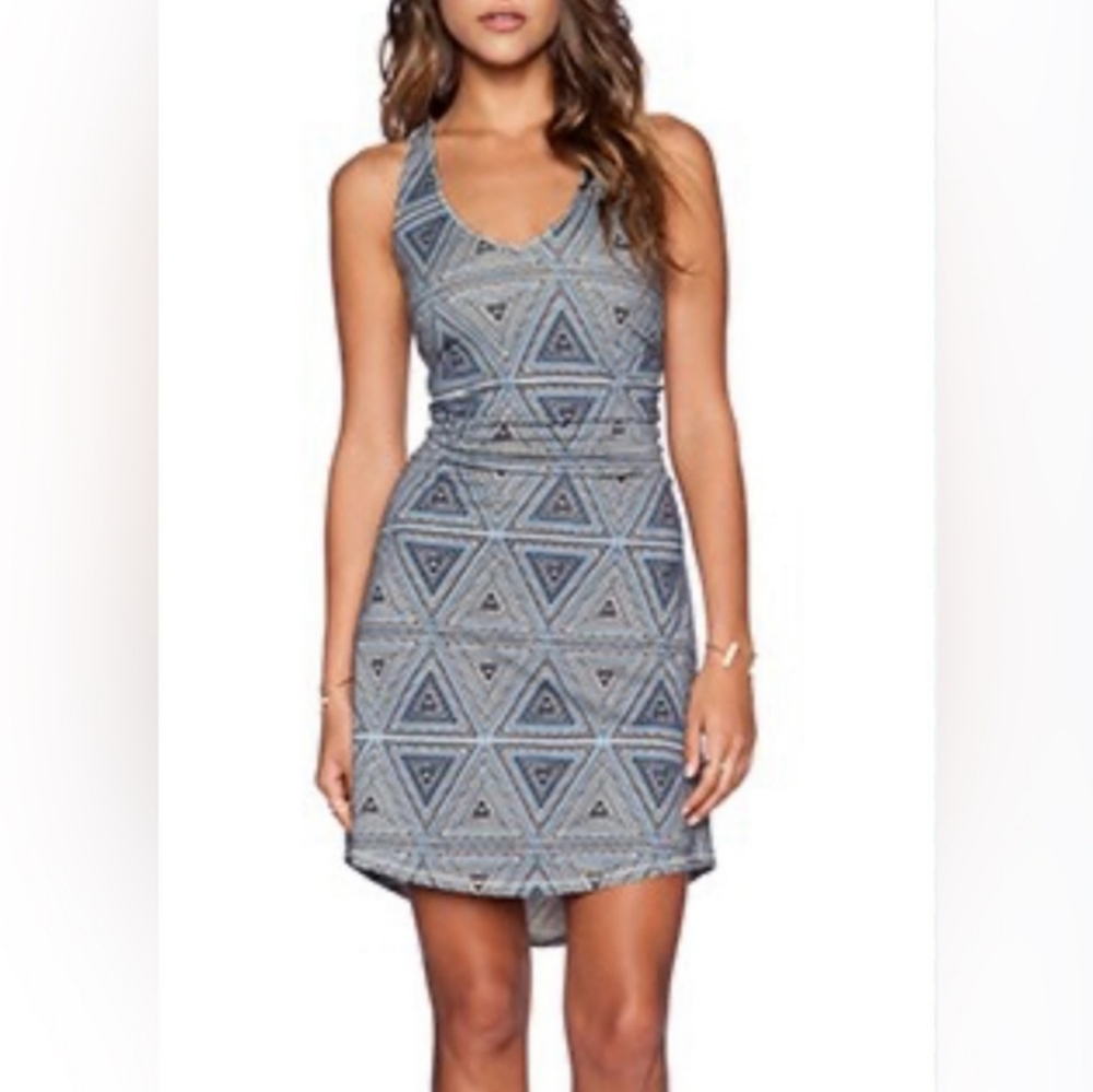 Patagonia Kamala Twist Dress Women's S Black Blue Sporty Athletic Outdoors